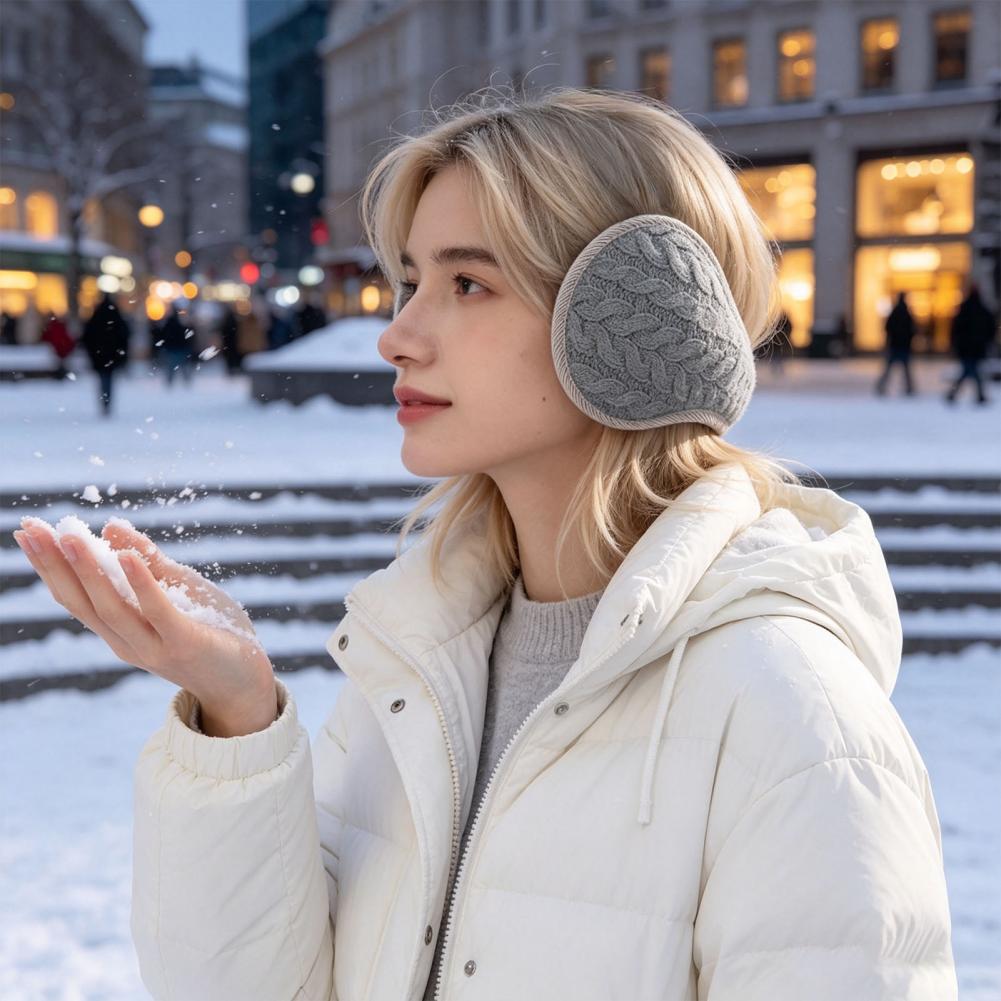 Fleece Ear Warmer Band - Orejeras de invierno para hombre y