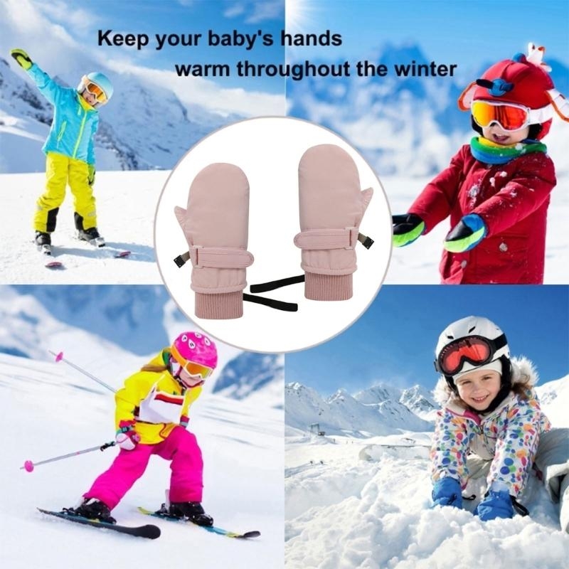 Snow Glove Insulated - J15U Guantes cálidos esquí invierno para