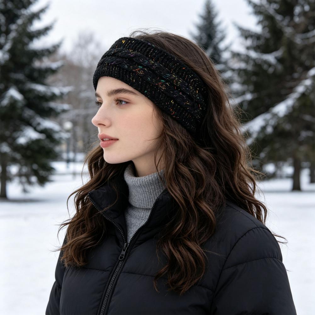Fleece Ear Warmer Band - Cómodas cintas elásticas para el cabello,
