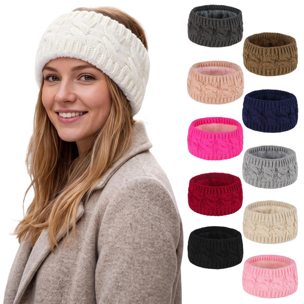 Fleece Ear Warmer Band - Equipo de invierno para correr, diseñado