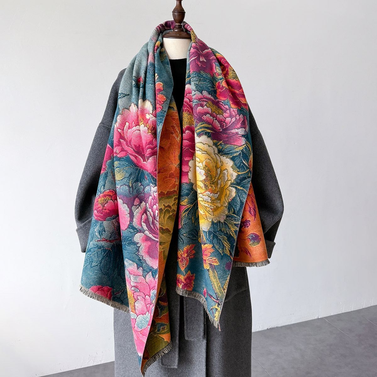 Bufanda de Cachemira cálida pa - Shawl Wrap Winter reseña y precio