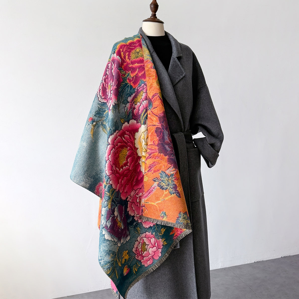 Bufanda de Cachemira cálida pa - Shawl Wrap Winter reseña y precio