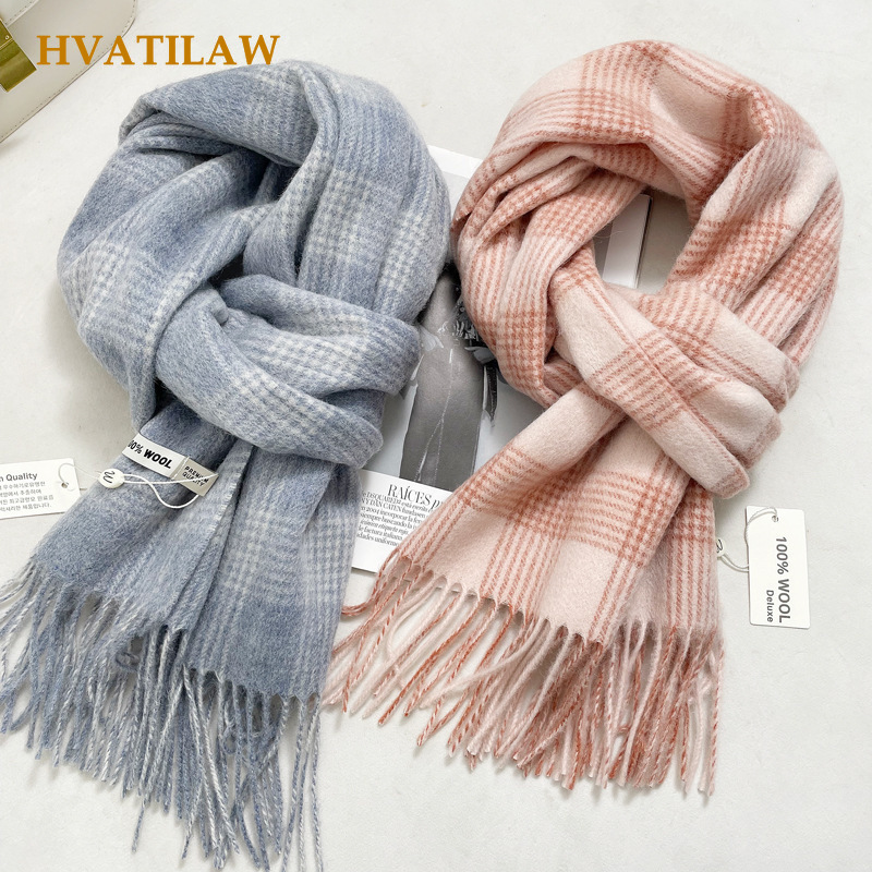 Bufanda de lana 100% pura, cál - Wool Scarf Men reseña y precio