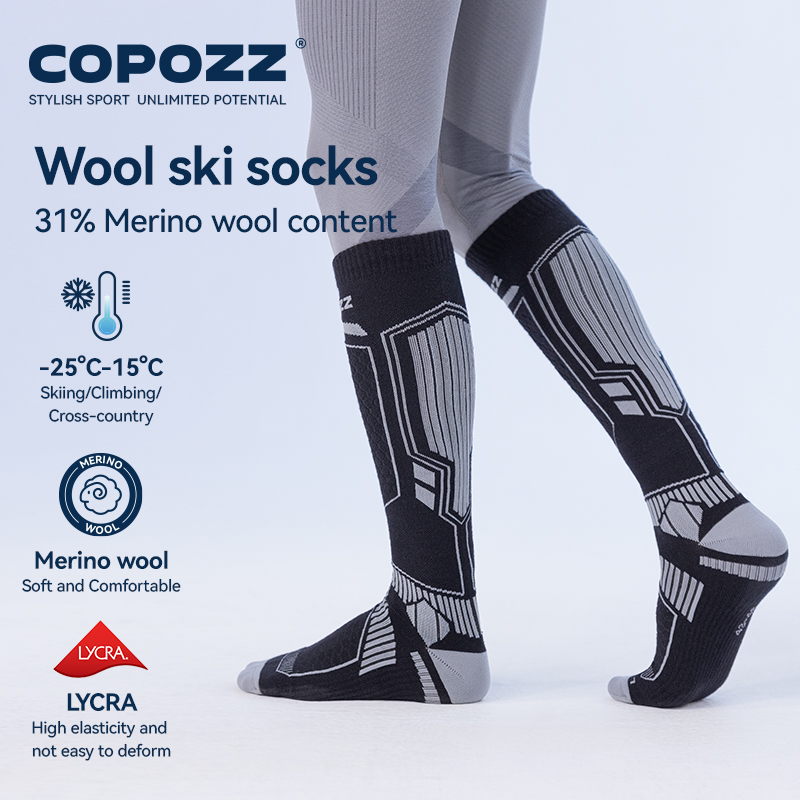 COPOZZ nuevos calcetines de es - Thermal Sock Wool reseña y precio