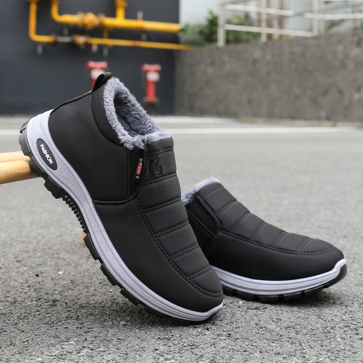 Botas de nieve para hombre, fo - Waterproof Winter Boot reseña y precio