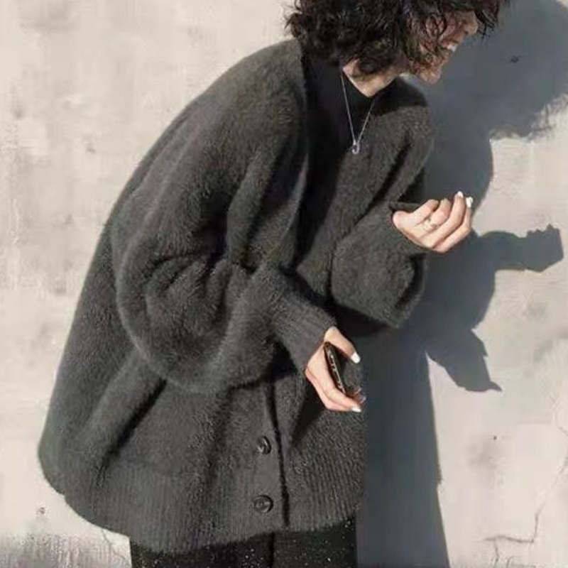 Suéter de imitación de visón,  - Wool Coat Peacoat reseña y precio