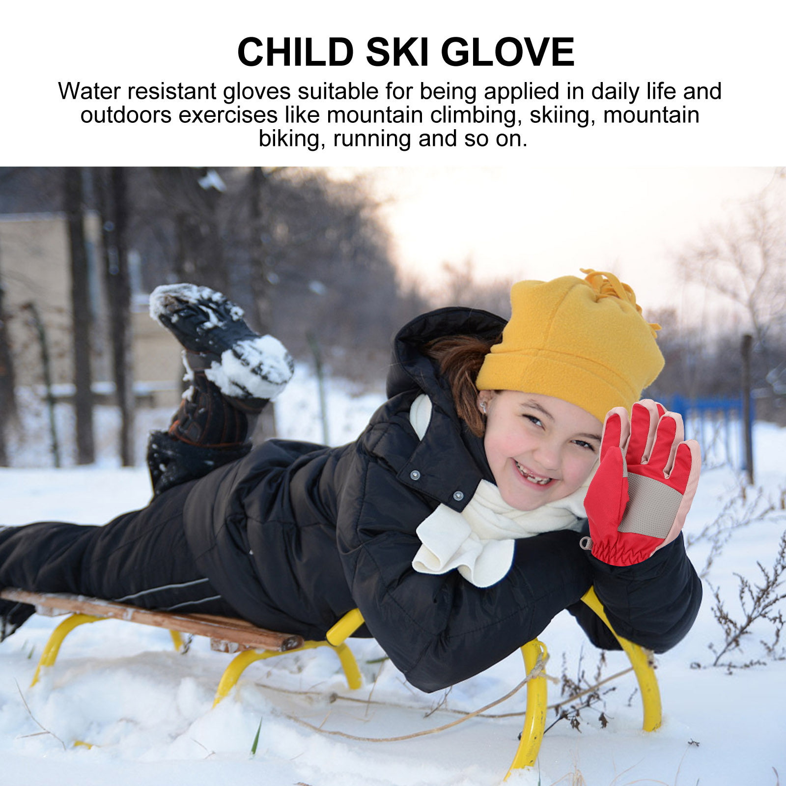 1 par de guantes de esquí para - Snow Glove Insulated reseña y precio