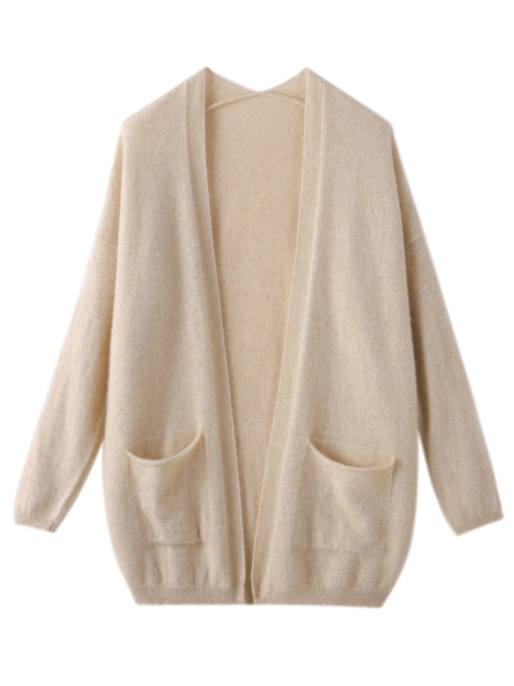 Primavera otoño nuevo cárdigan - Wool Coat Peacoat reseña y precio