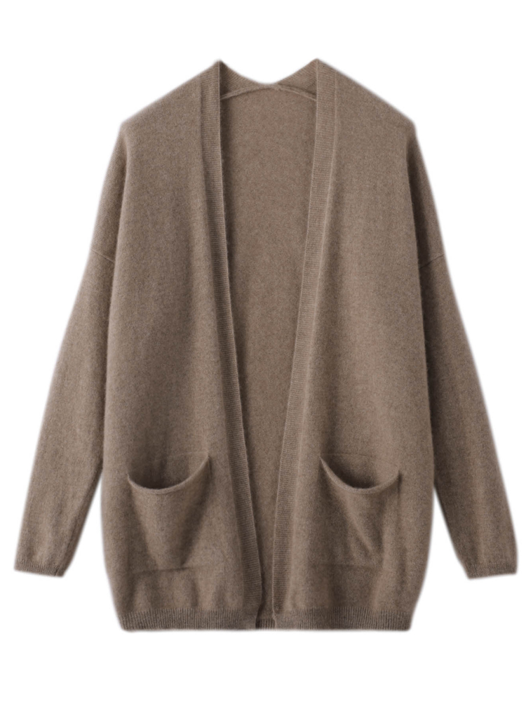 Primavera otoño nuevo cárdigan - Wool Coat Peacoat reseña y precio