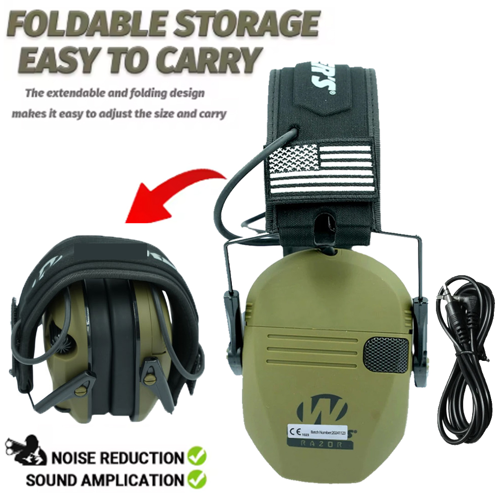 Orejeras protectoras, orejeras - Earmuffs Foldable reseña y precio