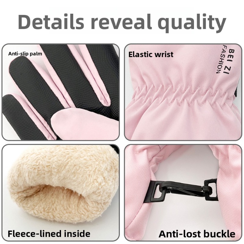 Guantes de esquí de invierno p - Snow Glove Insulated reseña y precio